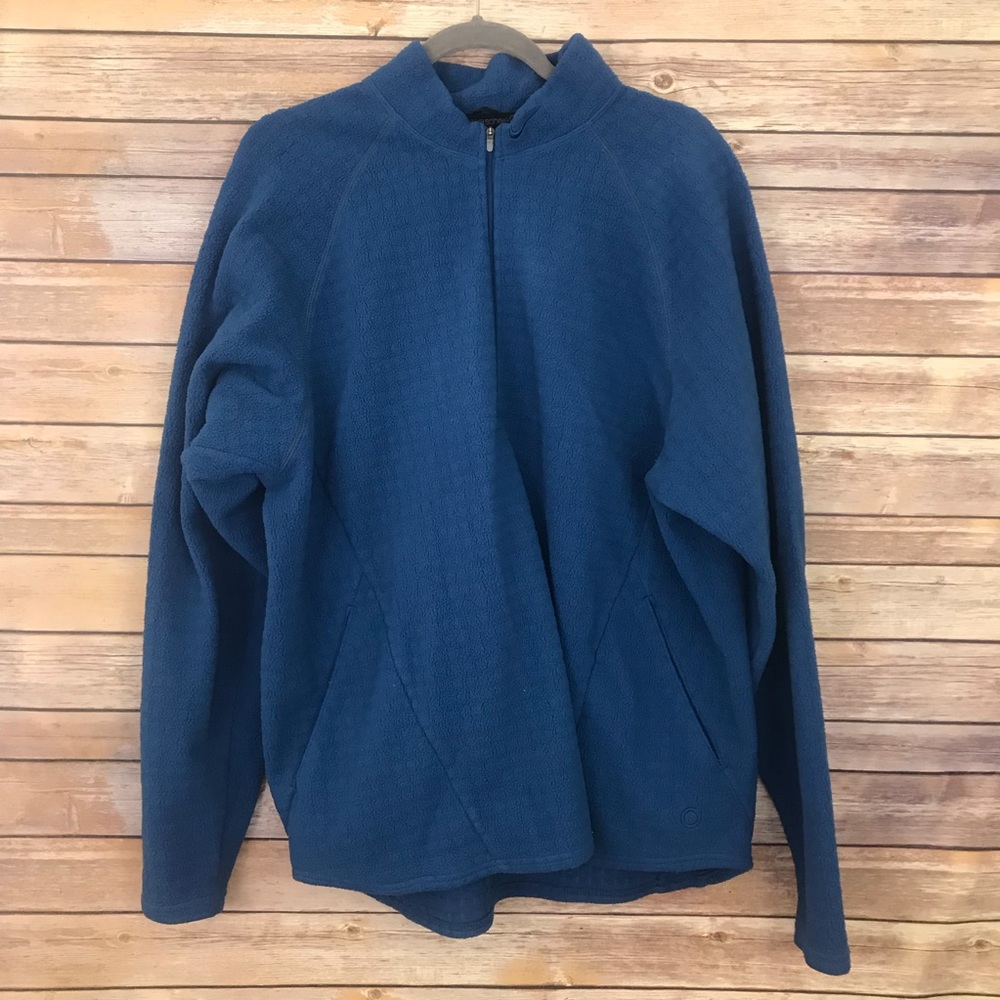 Nike Sphere Partial Zip Blue Fleece Jacket XL